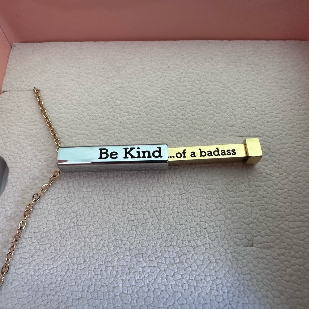 Olivia Jewelry Be Kind…of a bada$$ Necklace